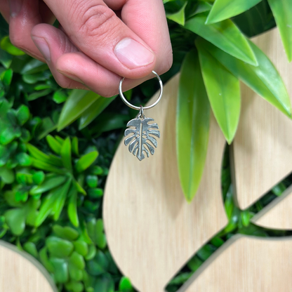 Mini Porte-clé Feuille de Monstera 🌿