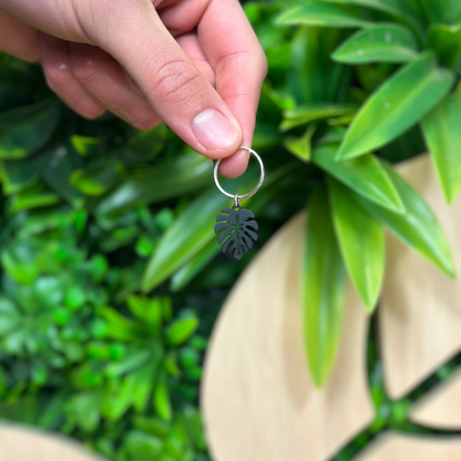 Mini Porte-clé Feuille de Monstera 🌿