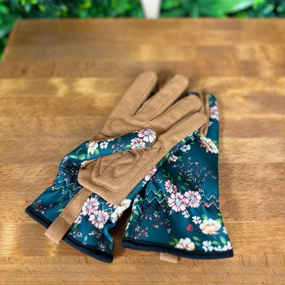 Gants de Jardinage Fleuris