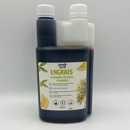 Engrais bio plantes méditerranéennes – agrumes, oliviers et palmiers - 500 ml